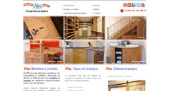 Desktop Screenshot of carpinteriaenmadera.com
